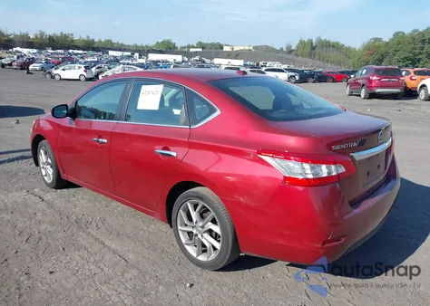 2015 Nissan Sentra S/Sv/Sr/Sl из США, поврежденный, VIN 3N1AB7AP0FY249189